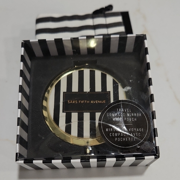 Saks Fifth Avenue Gold and Black Accessories Collection - Picture 1 of 5